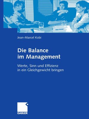 cover image of Die Balance im Management
